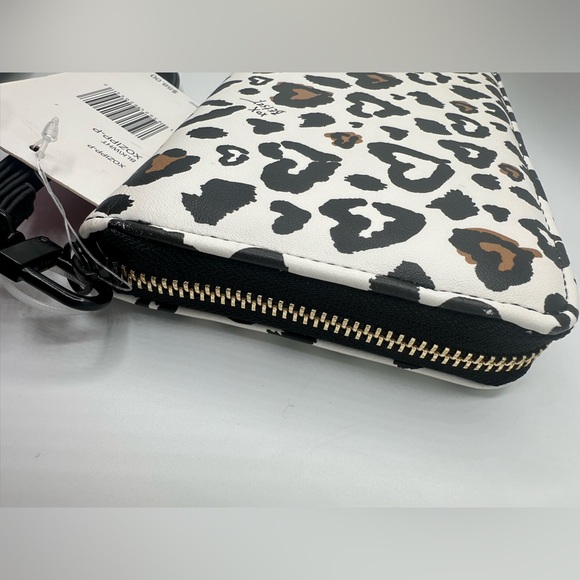 Betsey Johnson Leopard Print Wristlet Wallet - Picture 13 of 14